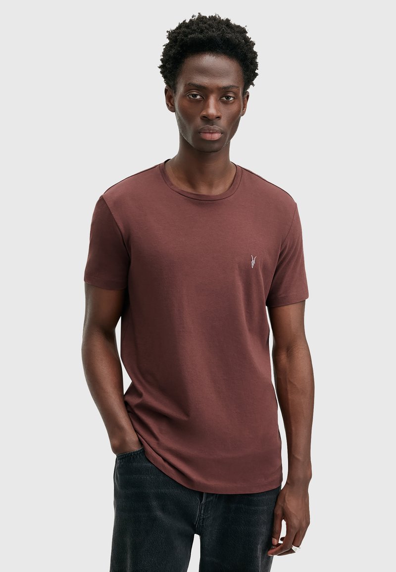 AllSaints TONIC SS CREW - T-shirt basic - red