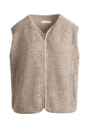 OYSHO, Veste sans manches - taupe