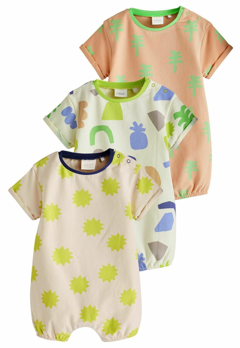 Next ROMPERS 3 PACK  - REGULAR FIT - Combinaison - bright abstract