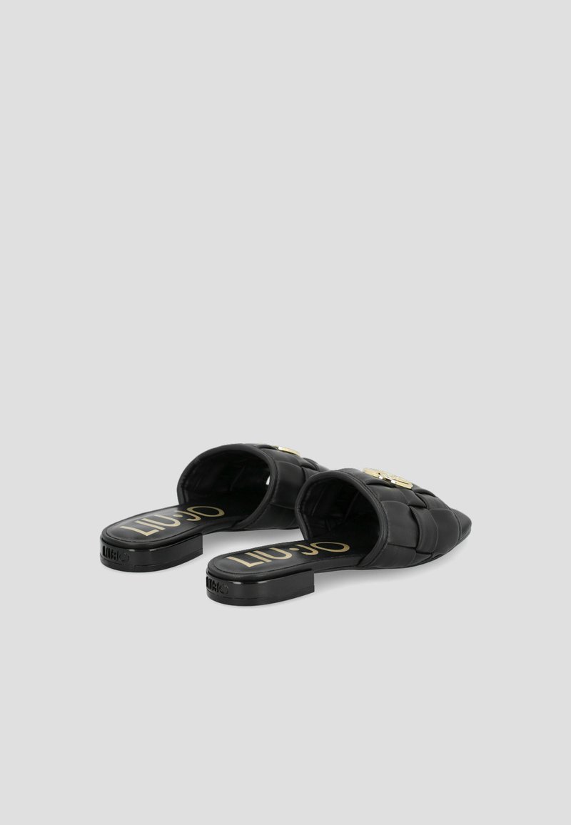 Damen Sneaker | LIU JO Pantolette flach black/schwarz - SQ95431 Damen Sneaker | LIU JO Pantolette flach black/schwarz - SQ95431