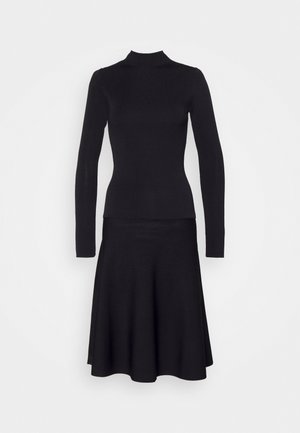 Strickkleid - black