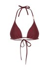 TRIANGLE - Bikini augšdaļa - windsor wine
