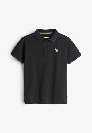 Paul Smith Junior SHORT SLEEVE ZEBRA LOGO - Piké - black
