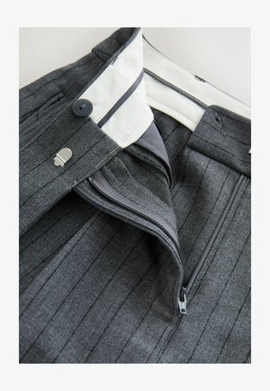 Next PETITE FIT - STRIPED STRAIGHT  - Pantaloni - grey