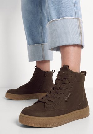 Tamaris, Baskets montantes - mocca