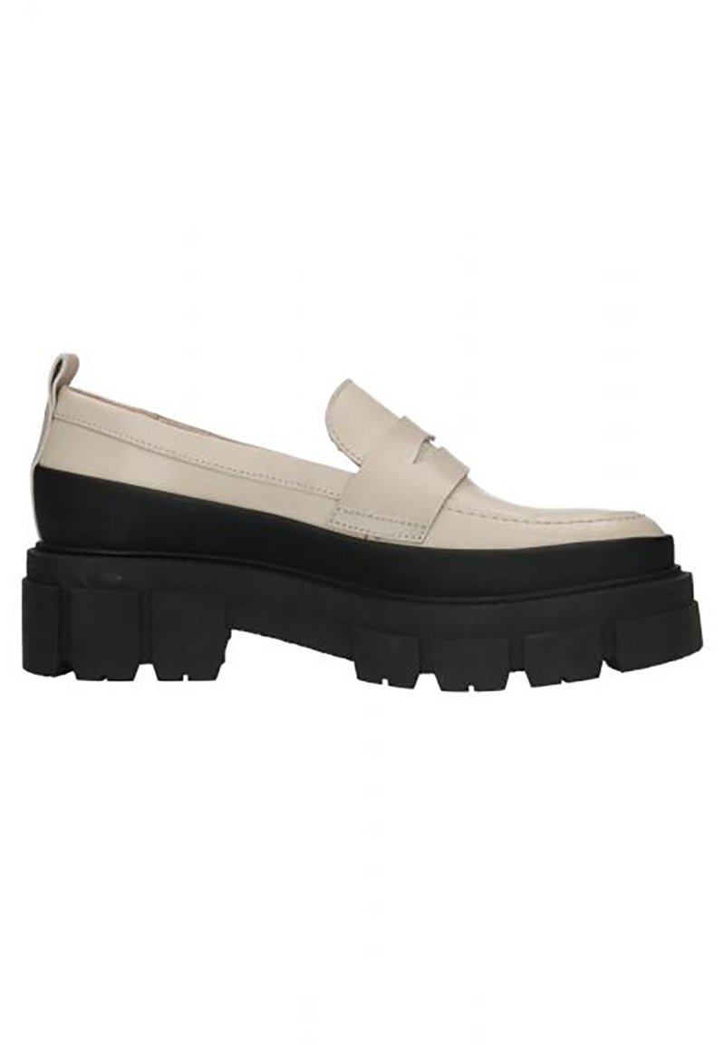 Damen Halbschuhe | sacha BEIGEFARBENE LEDER-LOAFER MIT CHUNKY SOHLE Slipper off white/offwhite - XK95335 Damen Halbschuhe | sacha BEIGEFARBENE LEDER-LOAFER MIT CHUNKY SOHLE Slipper off white/offwhite - XK95335