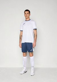 Joma COMBI PREMIUM - T-shirts print - white/dark navy