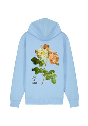 ROSES UNISEX ZIPPED - Mikina so zipsom - blue
