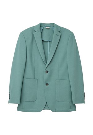 s.Oliver MIT AUFGESETZTEN TASCHEN - Blazer - helles petrol