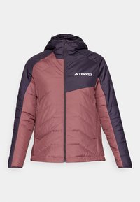 Selected, aurora black/quiet crimson