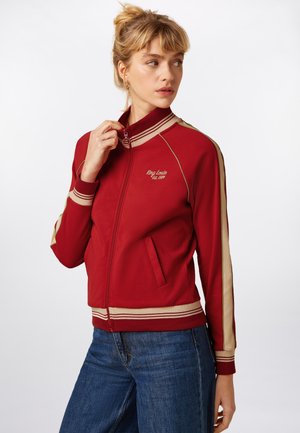 LILA COLJACK DAYTONA - Felpa con zip - chili red