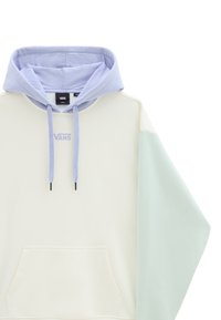 Vans COLORBLOCK OVERSIZED HOODIE - Hoodie - marshmallow cosmic sky