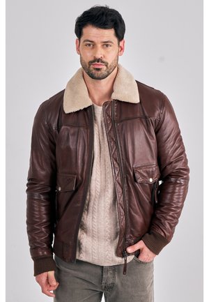 Freaky Nation, MAVERIK FN - Giacca di pelle - light brown