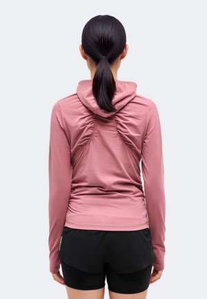 adidas by Stella McCartney, STUDIO RUCHED LONG SLEEVE - Блуза с дълги ръкави - preloved crimson