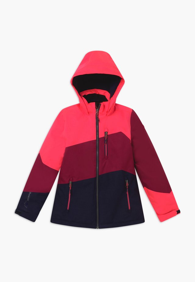 LYNGE GRLS - Outdoorjacke - neon-coral