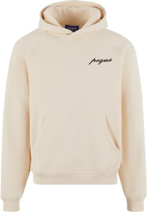 CHEST LOGO  - Kapuzenpullover - cream