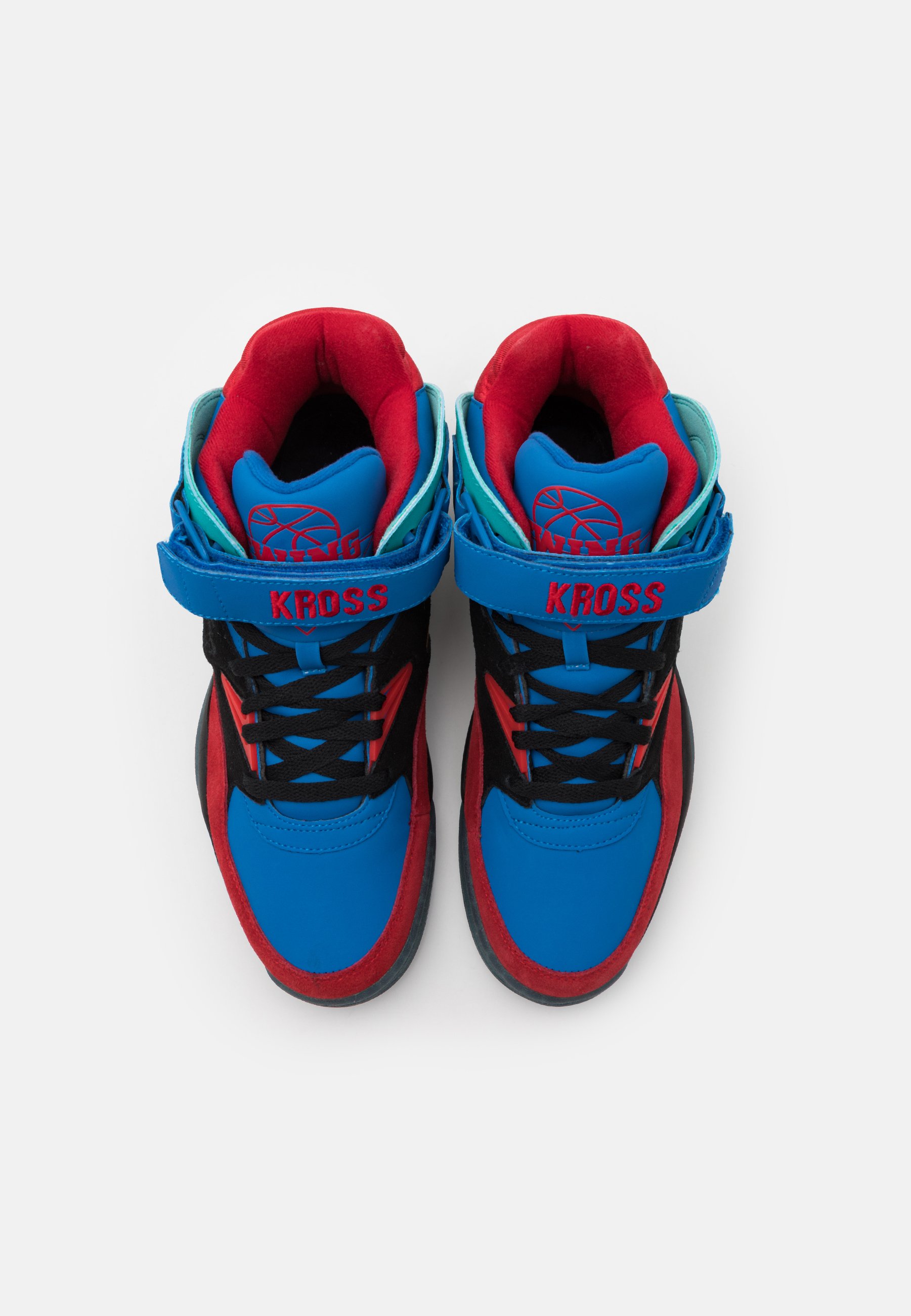 nike high tops multi coloured