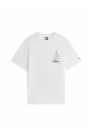 Tommy Jeans, - T-shirt z nadrukiem