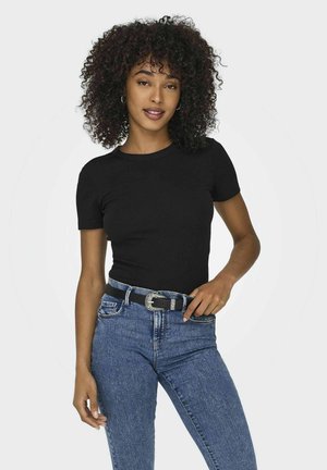 ONLY NORMAL GESCHNITTEN RUNDHALS - T-shirt basic - black