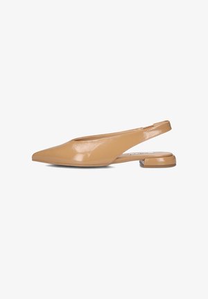 Notre-V, Ballerines à brides arrière - bruflex cream