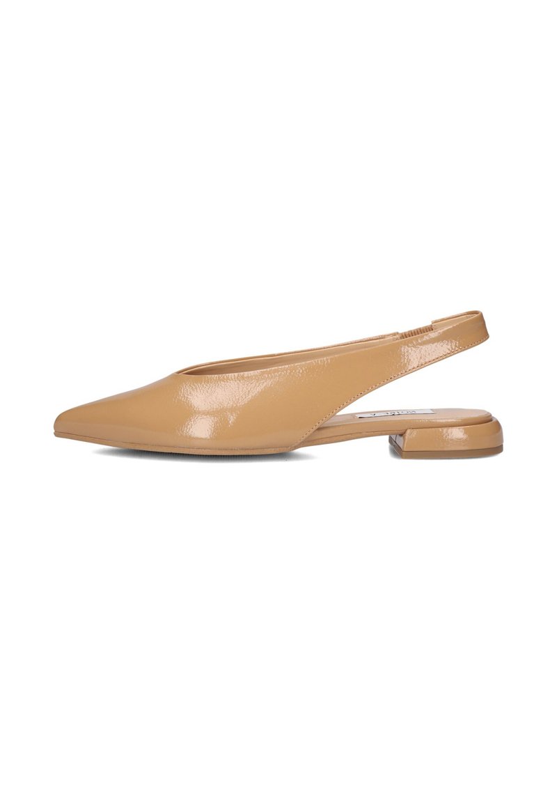 Notre-V Slingback ballerina´s - bruflex cream