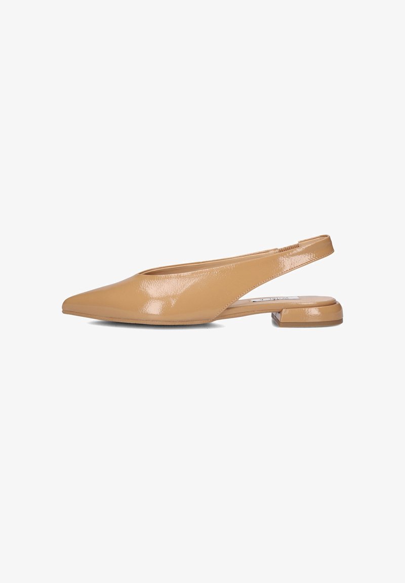 Notre-V Slingback ballerina´s - bruflex cream