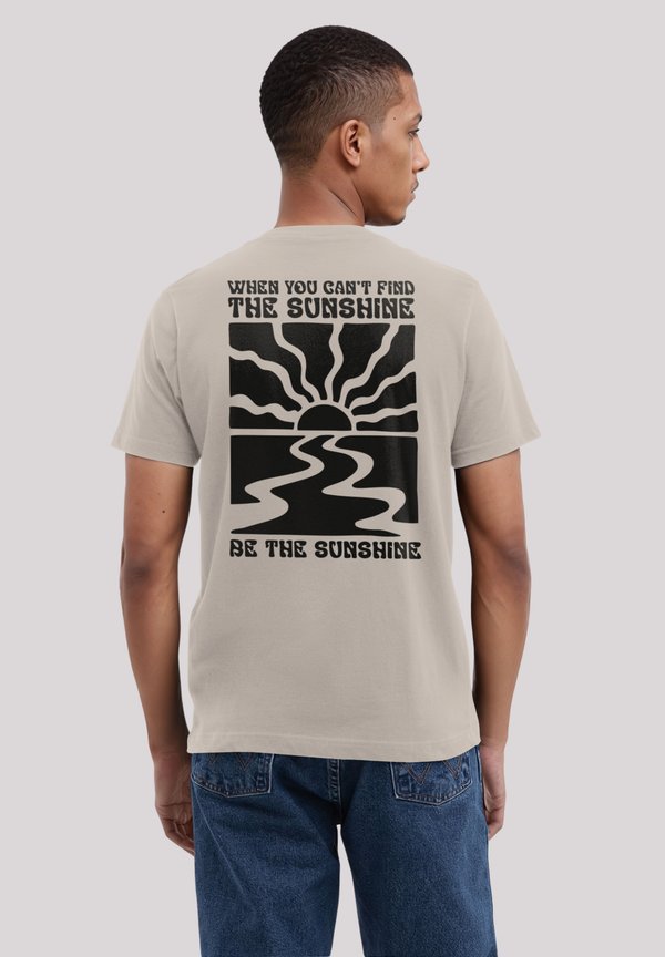 BE THE SUNSHINE - T-Shirt print - sand