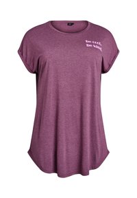 Zizzi Nightie - mauve wine mel cool