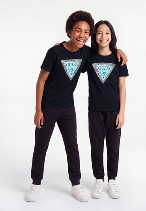 Guess, UNISEX - T-shirt con stampa - smart blue