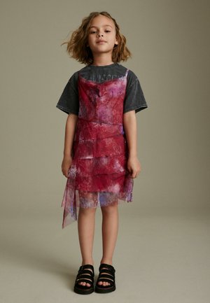 Next SET - Rochie de zi - red  blue floral print