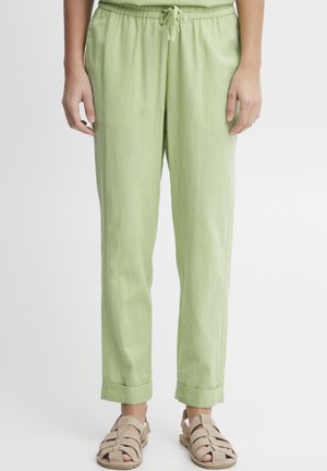 FRMADDIE PA 1 - Trousers - forest shade melange