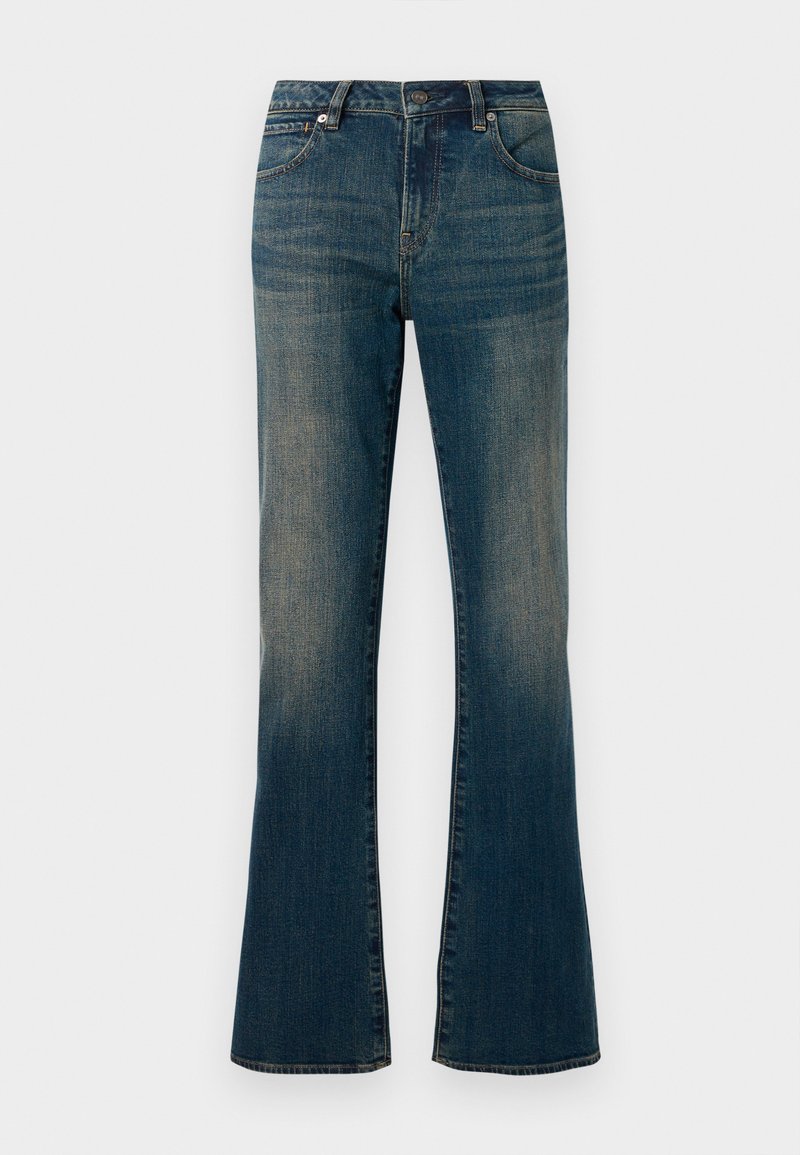 G-Star Flared Jeans donkerblauw denim