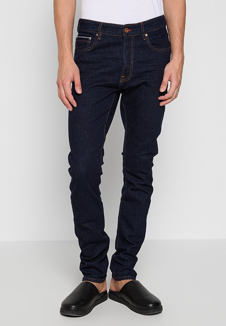 GAS Slim fit jeans donkerblauw