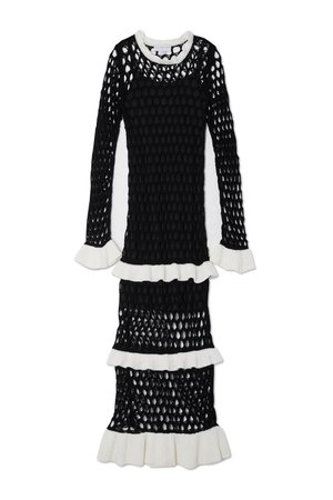 MONO DRESS - Kampsunkleit - black