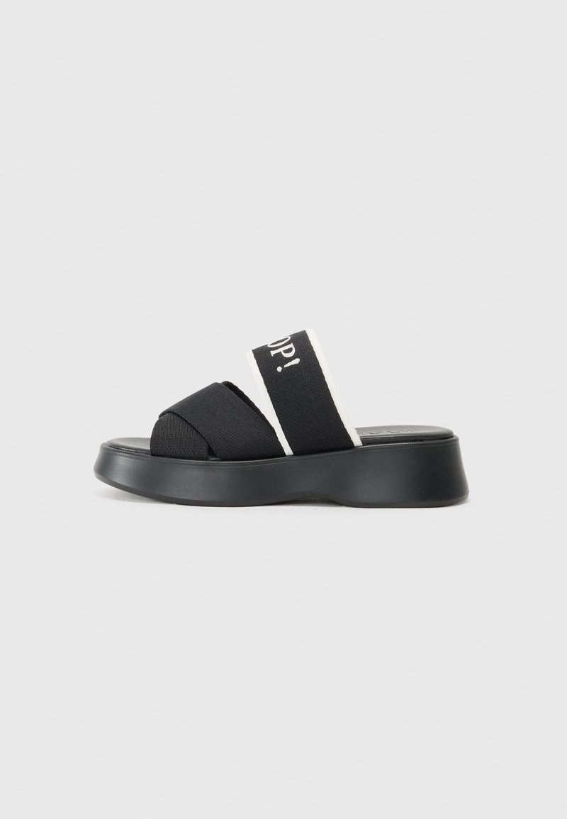 JOOP! - NASTRO MARNA - Pool slides - black, Enlarge