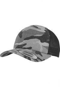 Flexfit - Kapa - dark camo/blk Miniaturna slika 1