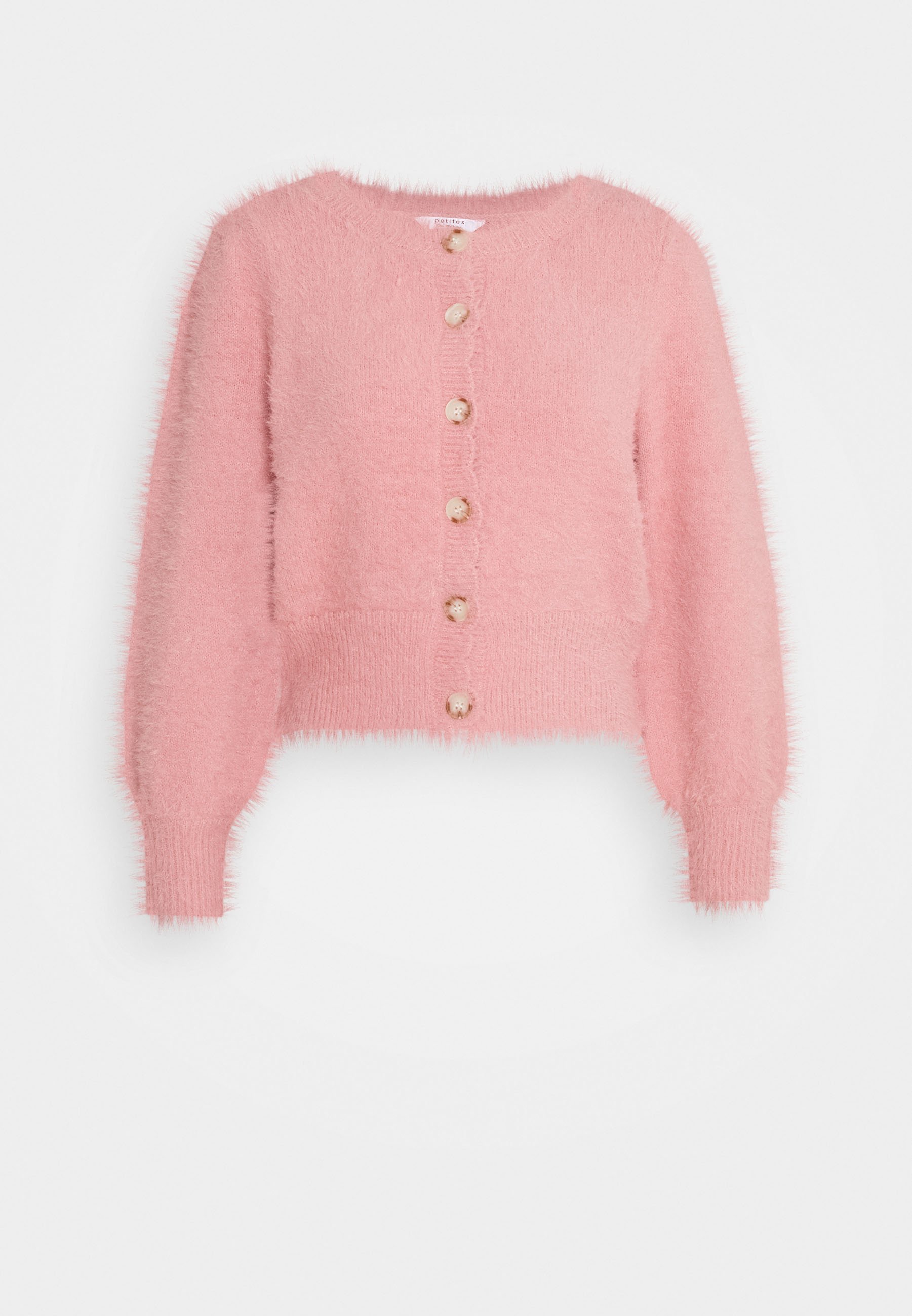 Miss Selfridge Petite Fluffy Cardigan Strickjacke Pink Zalando De