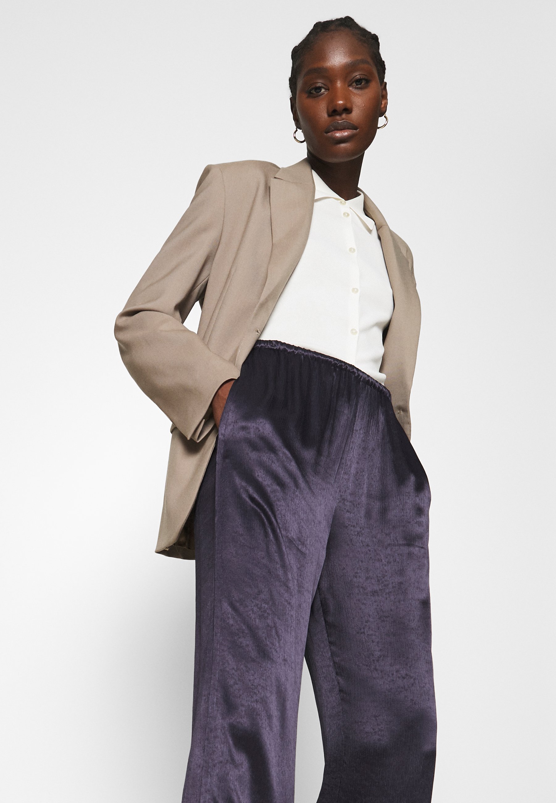 Hope LAZE TROUSERS - Stoffhose - navy 