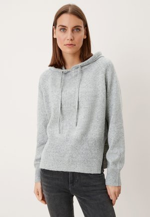 Hoodie - grey melange