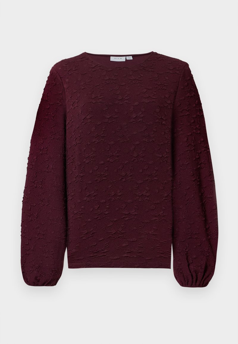 Vila Longsleeve donkerpaars Vila Longsleeve donkerpaars