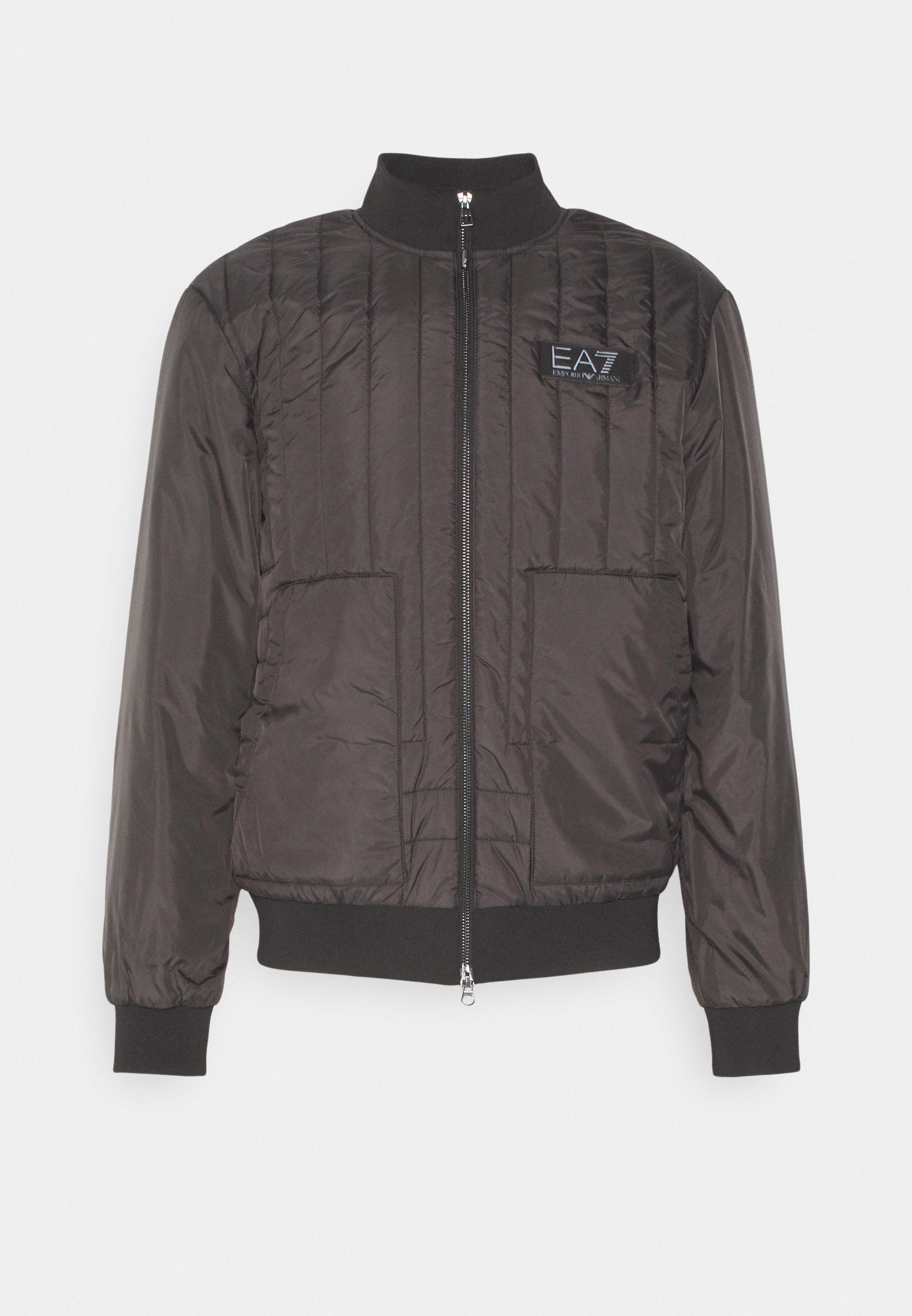 EA7 Emporio Armani Bomber Jacket - black - (Pre-owned) - Zalando.ie