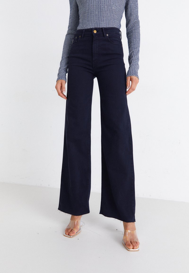 LOIS Jeans PALAZZO EDGE - Traperice opuštenog kroja - navy