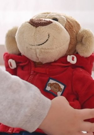 sigikid LERNHASE - Cuddly toy - rot