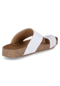 Haflinger Sandales tongs - weiß