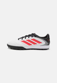 COPA PURE 3 LEAGUE TURF - Jalkapallokengät nurmikolle - footwear white/lucid red/core black