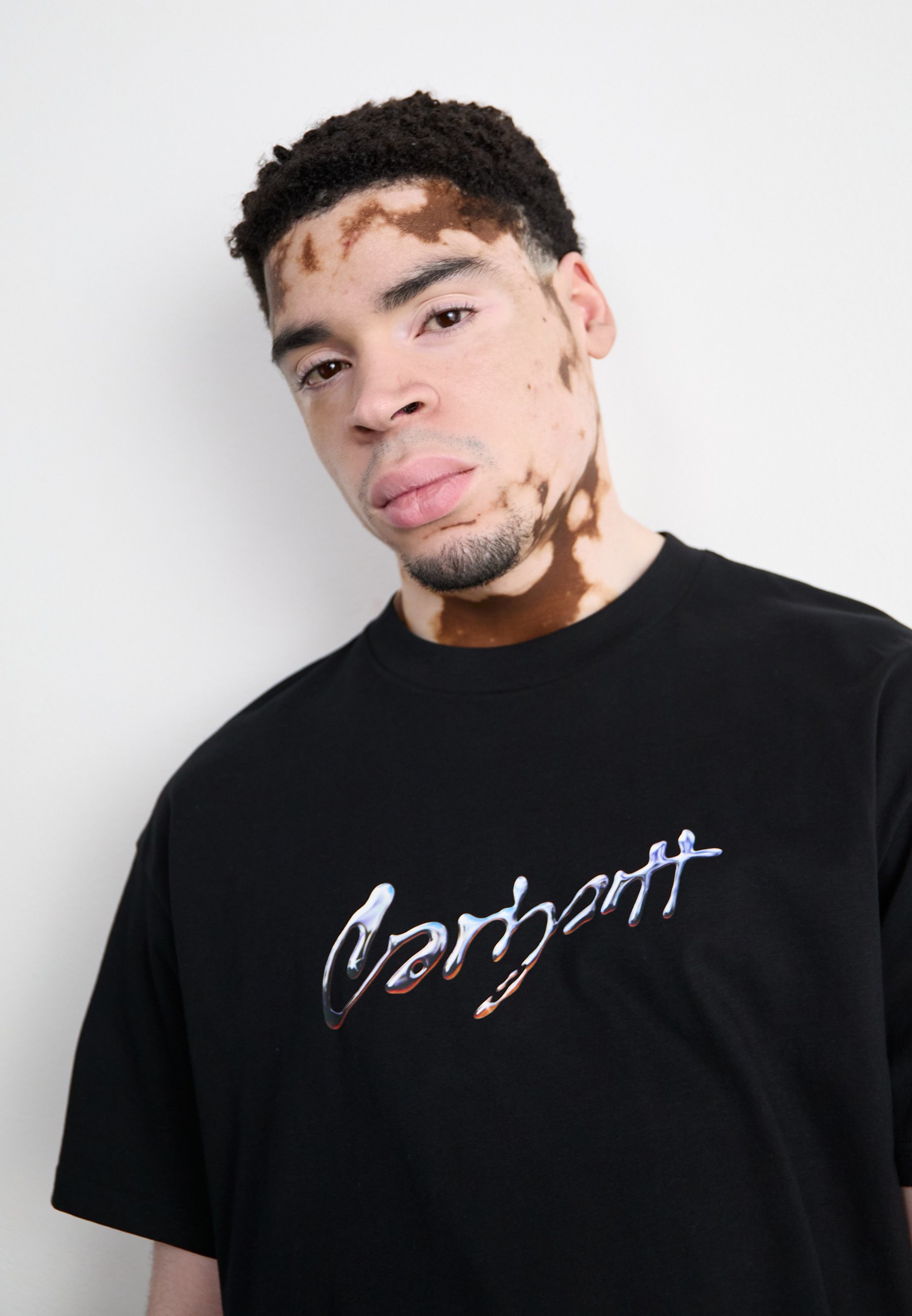 Carhartt WIP DRIP SCRIPT - Print T-shirt - black - Zalando.co.uk