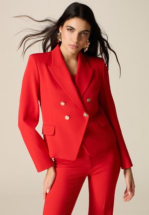 DOPPIOPETTO - Blazer - rosso