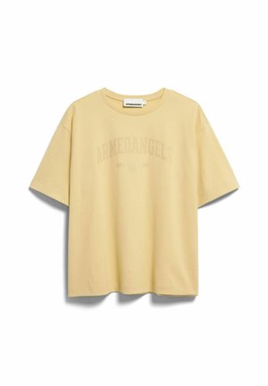 ARMEDANGELS, GIANNAA COLLEGE - T-shirt imprimé - golden hay