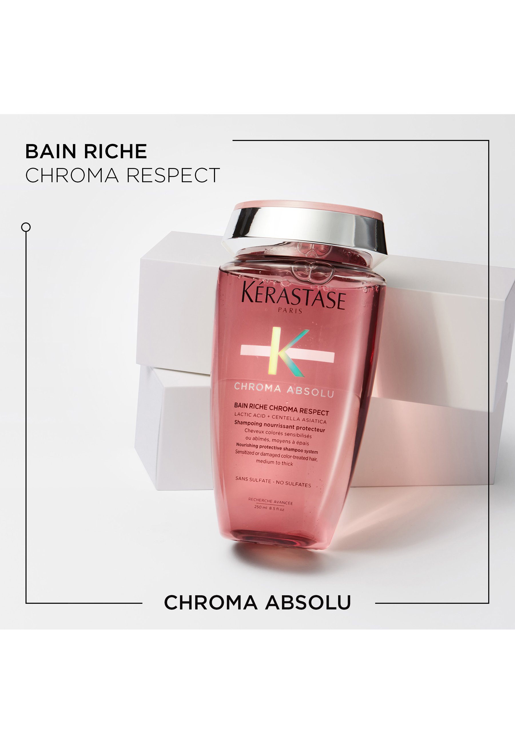KÉRASTASE CHROMA ABSOLU BAIN RICHE CHROMA RESPECT GENTLE RICH