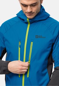 Jack Wolfskin ALPSPITZE - Softshelljas - blue pacific